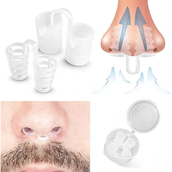 Soft Sleep Device Supplier - Anti-Snoring Nose Care Vent Clip to Prevent Snoring Snore Stopping