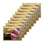 Gold Eye Masks Factory - 30 Pairs of 24K Gold Eye Mask for Sensitive Skin Highly Recommended Under Eye Mask
