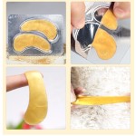 Collagen Eye Mask Manufacturer - Hot Sale 24K Gold Crystal Gel Patches Remove Eye Bags