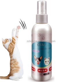 Cat Scratch Repellent Manufacturer - Effective Training Aid for Furniture Sofas Rugs Curtains Deterrent Spray