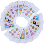 Aroma Patch Factory - Heart Flower Circle Shape 1 Inch Individually Packed Fragrance-enhancing