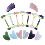 Multi-Color Jade Roller Supplier - 2024 Hot Selling Natural Jade Roller Beauty Skincare Tool