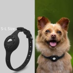Reflective Pet Collar Supplier - Dog Collar Reflective Waterproof Transparent Cover Airtag Locator Anti-lost