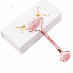 Quartz Jade Roller Factory - 100% Natural Crystal Stone Quartz Roller Facial Massage Tool