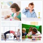 Plastic Hourglass Manufacturer - 30S Sand Timer Set Plastic Wood for Kids Brush Teeth Gift