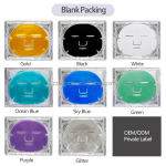 Facial Mask Sheet Manufacturer - Natural Korean Fabric Crystal Collagen 24K Gold Face Mask