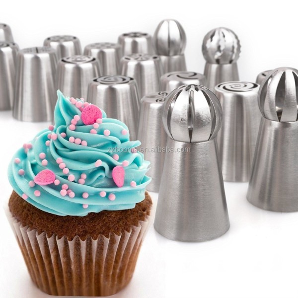 Custom Russian Nozzles Manufacturer - Stainless Steel Custom Russian Pastry Nozzles Piping Tips