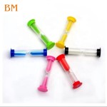 Plastic Hourglass Manufacturer - Factory Price Black Pink Blue Green Red Mini Sandglass 30sec-10min