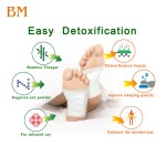 Foot Patches Supplier - Custom Label Natural Bamboo Vinegar Ginger Foot Pads Improve Sleep