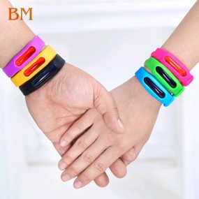 Silicone Anti-Mosquito Bracelet Supplier - Environmental for Children Plant Essential Oil Repellent Ring