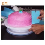 Professional Cake Tools Supplier - 107 PCS Baking Supplies Rotating Turntable Stand Piping Bags