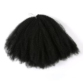 Synthetic Wigs Supplier - Ready to Ship European American Style Top Sales Kanikalen Hair Handle Afro Kinky
