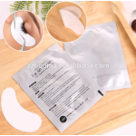 Collagen Eye Pad Supplier - Custom Logo Box Eyelash Extension UV Glue Eye Pad UV Disposable