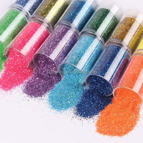 Glitter Powder Manufacturer - 32 Colors Reflective Glitter for Makeup Flash Effect Ultra Fine Pigment