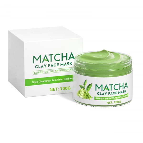 Detox Face Mask Manufacturer - Matcha Green Tea with Volcanic Mud Deep Cleansing Moisturizing