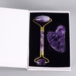 Rose Jade Roller Supplier - Best Price Natural Quartz Gua Sha Age Defying Face Roller