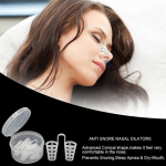 Silicone Nasal Dilator Supplier - Anti Snore Stop Snoring Cones Easy Breathing Nose Clip