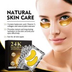 Gold Eye Masks Factory - 30 Pairs of 24K Gold Eye Mask for Sensitive Skin Highly Recommended Under Eye Mask