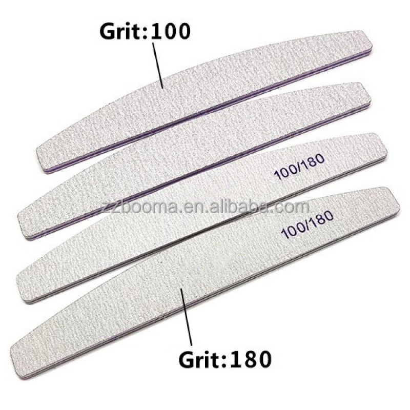 Nail File Factory - Personalized Nail Art Tool 100/180 Colorful Manicure Double Sided with logo