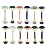 Jade Roller Tools Factory - Natural Jade Roller Gua Sha Age-Defying Quartz for Skin Care