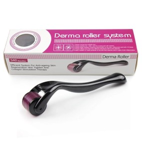 Derma Roller Factory - Beard 540 Micro-Needling Roller for Hair Re-Growth Skin Care