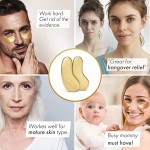 Collagen Eye Mask Manufacturer - Hot Sale 24K Gold Crystal Gel Patches Remove Eye Bags