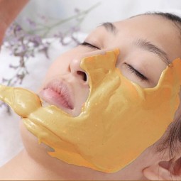 Face Mask Powder Supplier - Factory OEM Natural Powder 24k Gold Antioxidative Anti Aging