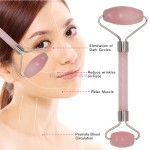 Jade Roller Supplier - Gua Sha Facial Beauty Roller Skin Care Tools Muscle Relaxation