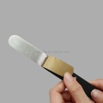 Stainless Steel Nail Files Manufacturer - Factory Half Moon 100/180 Grit Replaceable Sandpaper