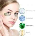 Hydrogel Collagen Eye Patch Supplier - Hotsale Personal Skin Care Dark Circles Under Eye Gel Pads 24K Gold Black White Blue Pink