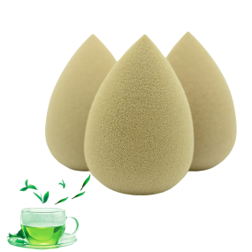 Green Tea Makeup Sponge Supplier - Custom Luxury Biodegradable Plant Based Beauty Sponge