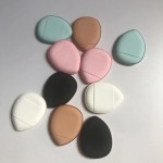 Finger Powder Puff Supplier - Mini Finger Puff Non Latex Water Drop Sponge with Glitter Bag