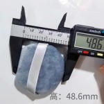 灰色粉扑供应商-批发超软灰色粉扑软绒化妆粉扑