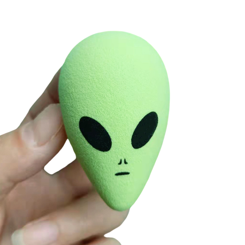 Alien Makeup Sponge Supplier - Halloween Alien Vegan Beauty Sponge Latex Free Makeup Blender