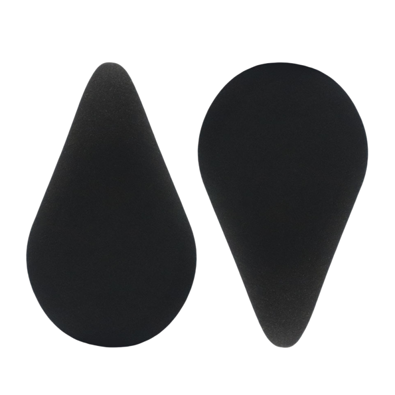 Fan Shape Makeup Sponge Supplier - Customized Super Soft Double Sided Fan Shape Wet Dry Sponge