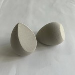 灰色美妆蛋厂家-超软定制logo无乳胶材料代工