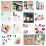 Black Makeup Blender Factory - Custom Logo Soft Vegan Black Makeup Blender Beauty Sponge