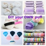 Hand Sewn Powder Puff Supplier - High Quality Bow Velour Double Sided Loose Powder Puff