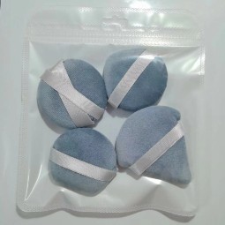 灰色粉扑供应商-批发超软灰色粉扑软绒化妆粉扑