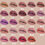 Velvet Lipstick Manufacturer - Private Label Velvet Matte Lipstick Long-Lasting Silver Vegan Matte