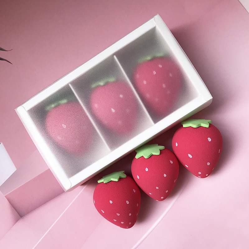 Fruit Blender Sponge Supplier - Wholesale 3 Pieces Lemon Avocado Pear Latex Free Set Packaging