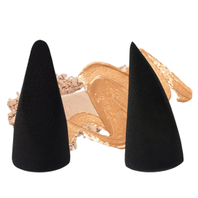 Special Shape Makeup Sponge Manufacturer - Tongue Shaped Irregular Cosmetic Puff Wet Dry Dual Use