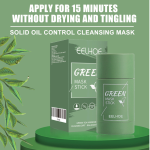 Green Tea Face Stick Mask Factory - Organic Green Tea Face Stick Mask Herbal Extract Clay Mask for Facial Cleansing
