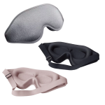 Memory Foam Eye Mask Factory - 100% Blackout Memory Foam No Pressure 3D Sleeping Seamless Stereo