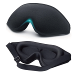 Eyelash Extensions Mask Supplier - Custom Logo 3D Contoured Cup 100% Blackout Sleeping Mask No Pressure