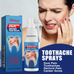 Oral Care Spray Factory - Toothache Spray Gum Oral Care Pain Soothe Canker Sores Swollen Gums Repair
