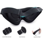 Eye Mask Manufacturer - Wholesale 100% Blackout Custom Logo 3D Contoured Cup No Pressure Seamless