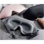Blackout Sleeping Mask Supplier - Custom Logo 3D Blackout Eye Mask with No Pressure Eyelash Extensions