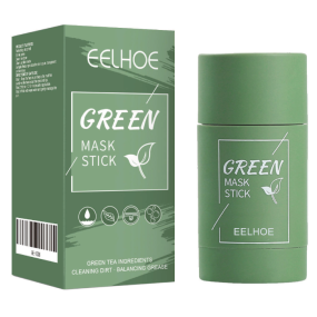 Green Tea Face Stick Mask Factory - Organic Green Tea Face Stick Mask Herbal Extract Clay Mask for Facial Cleansing