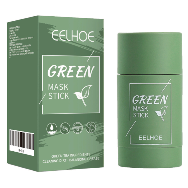 Green Tea Face Stick Mask Factory - Organic Green Tea Face Stick Mask Herbal Extract Clay Mask for Facial Cleansing